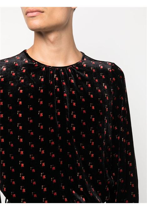blusa in velluto PIERRE LOUIS MASCIA | Camicia | KANPUR/CML11947981